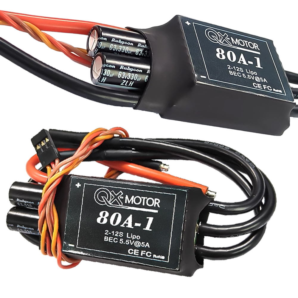 Drone Gimbal Controller - 80A 2-12S Pengontrol Kecepatan ESC Tanpa