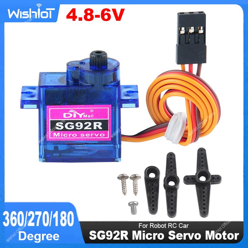 Drone Gimbal Controller - SG92R Motor Servo mikro 4.8-6V 360/270/180