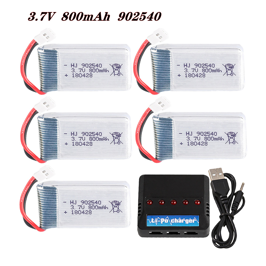 Drone Gimbal Controller - Baterai Lipo 3.7V 800MAh 902540 25C