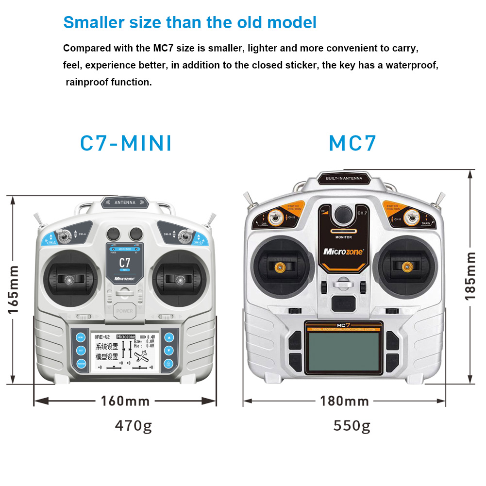 MicroZone MC7 Pengendali C7 Pe - Drone Gimbal Controller ulasan dan harga