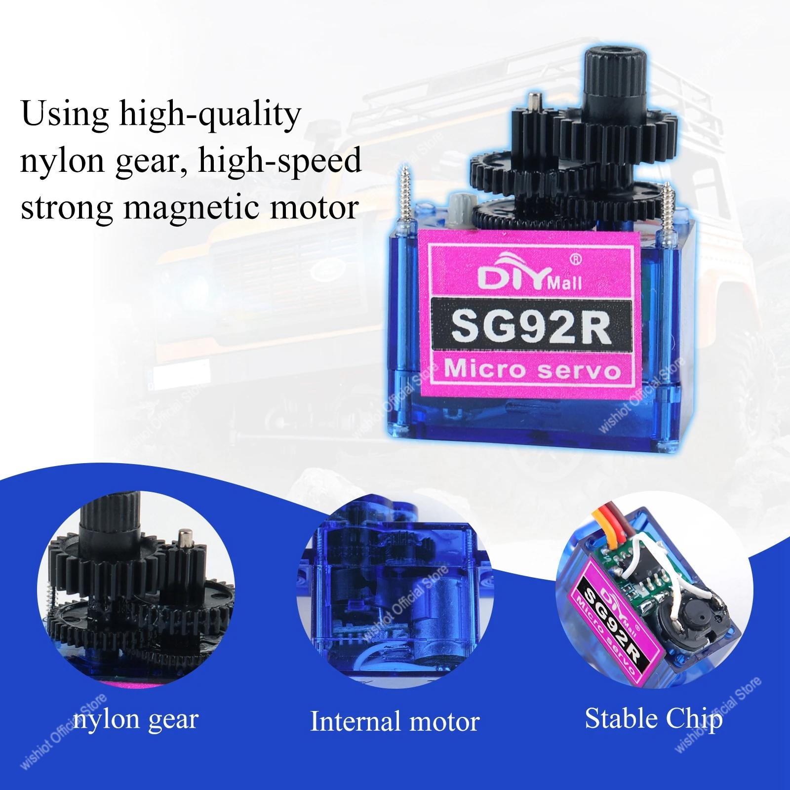SG92R Motor Servo mikro 4.8-6V - Drone Gimbal Controller ulasan dan harga